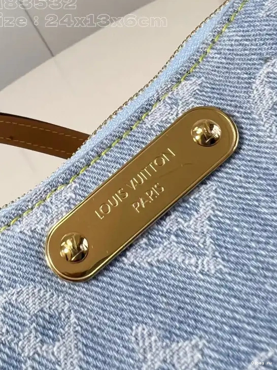 -24.5*13.5*6.5CM pochette double VUITTON LOUIS Liv 0616